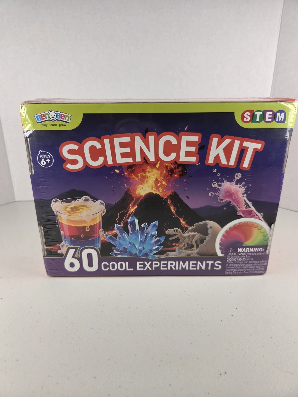 BenBen Science Kit for Kids Age 6-8, 60 Starter Experiments,Birthday GiftSTEM - Picture 4 of 8